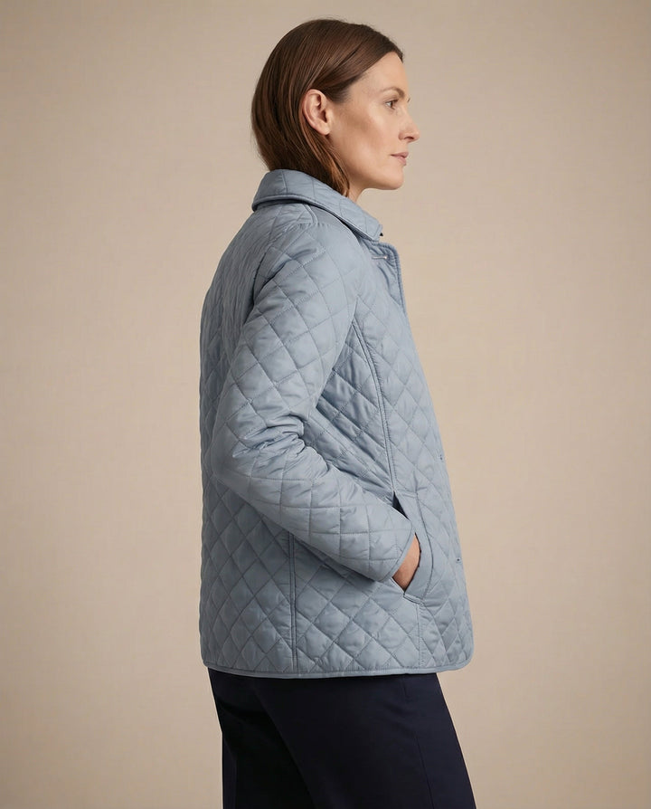 BIANCE | Quilted Button-Up Jacket
