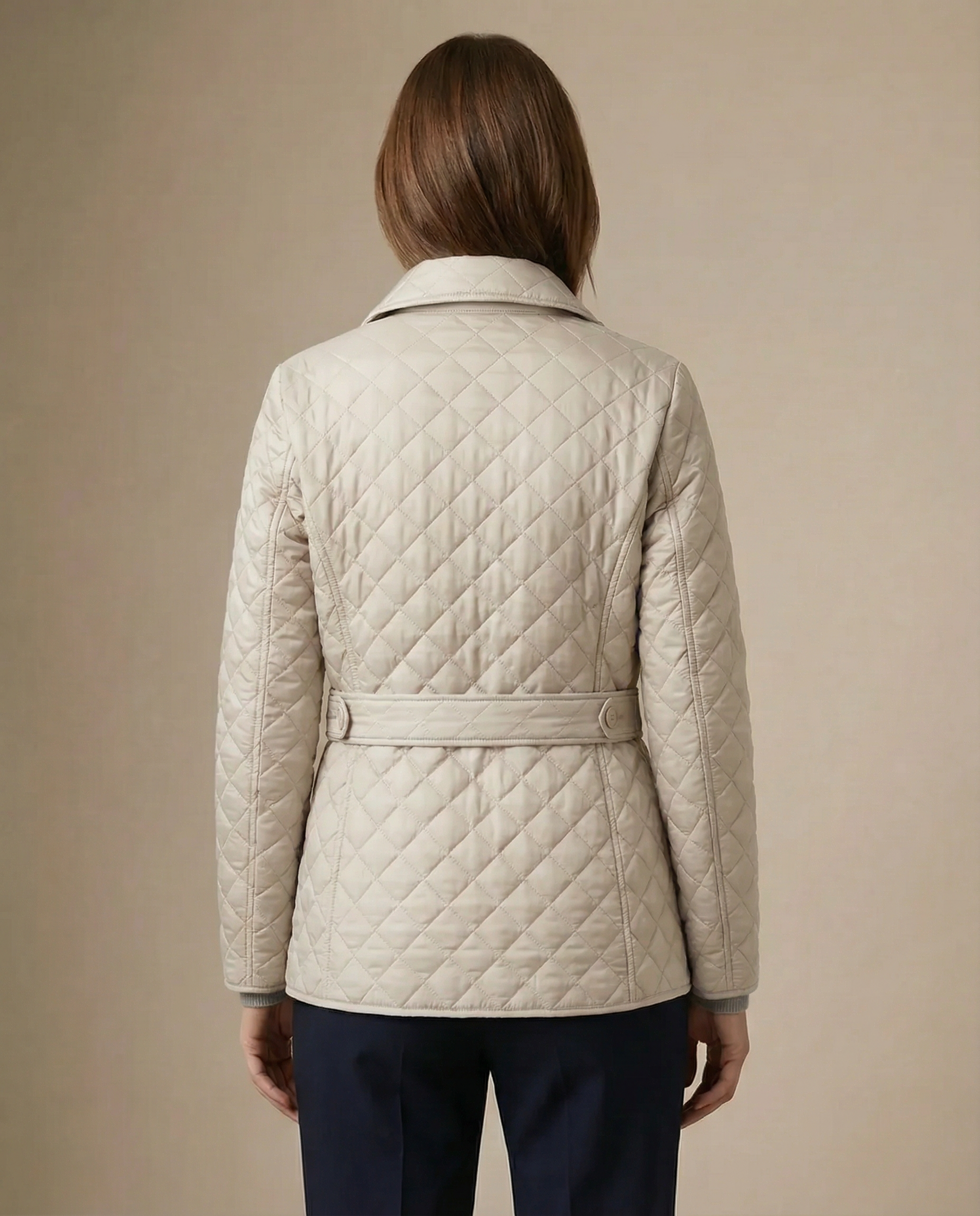 BIANCE | Quilted Button-Up Jacket