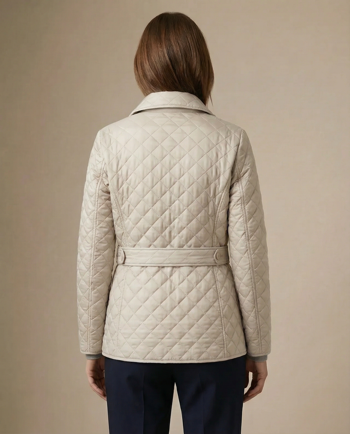 BIANCE | Quilted Button-Up Jacket
