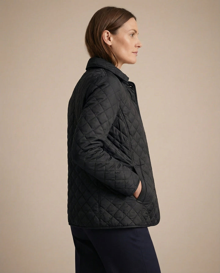 BIANCE | Quilted Button-Up Jacket