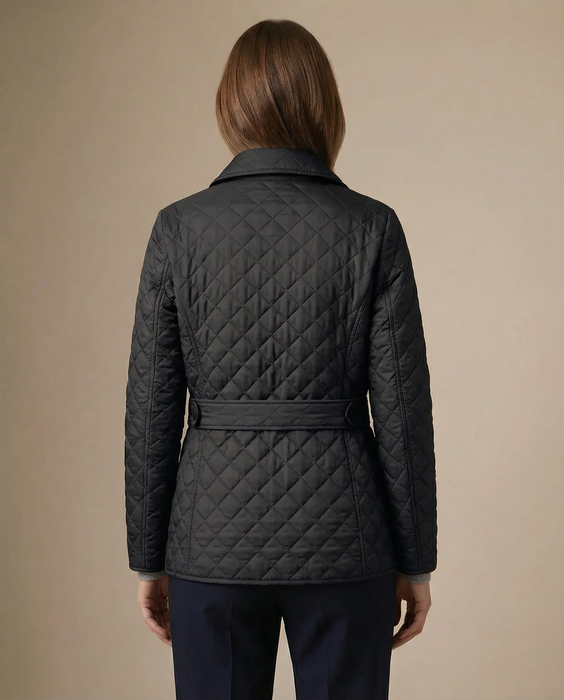 BIANCE | Quilted Button-Up Jacket