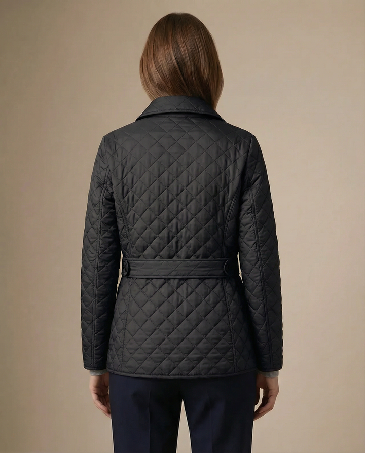 BIANCE | Quilted Button-Up Jacket