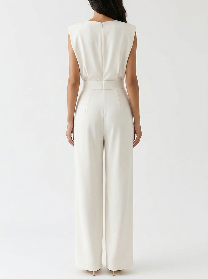 MATINA | Soft-Touch Cotton Jumpsuit