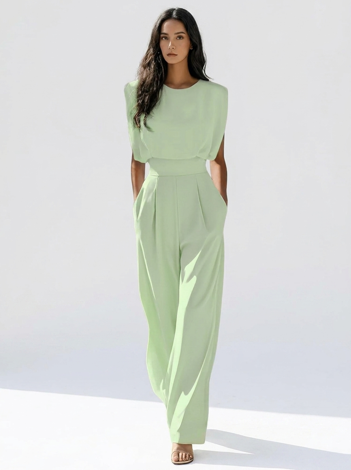MATINA | Soft-Touch Cotton Jumpsuit
