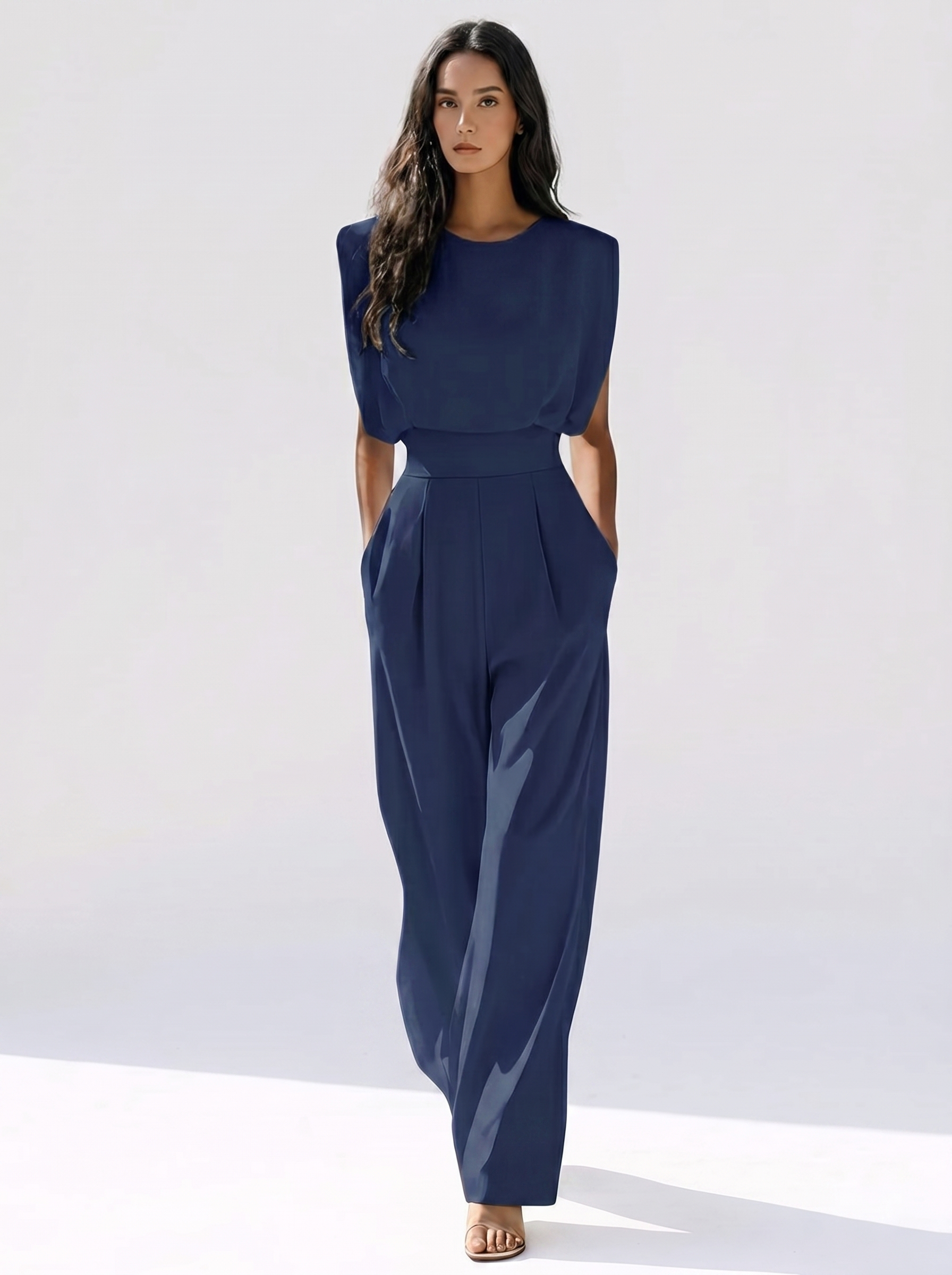 MATINA | Soft-Touch Cotton Jumpsuit