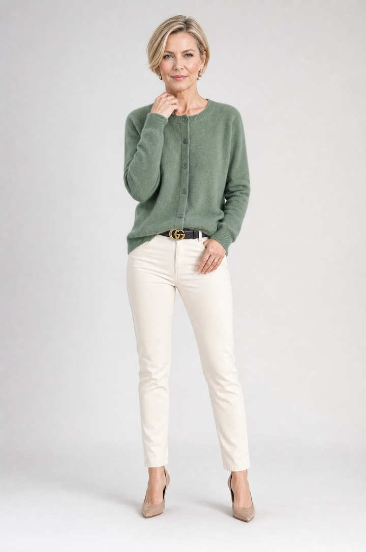 ELEANOR | Soft Button-Up Cardigan