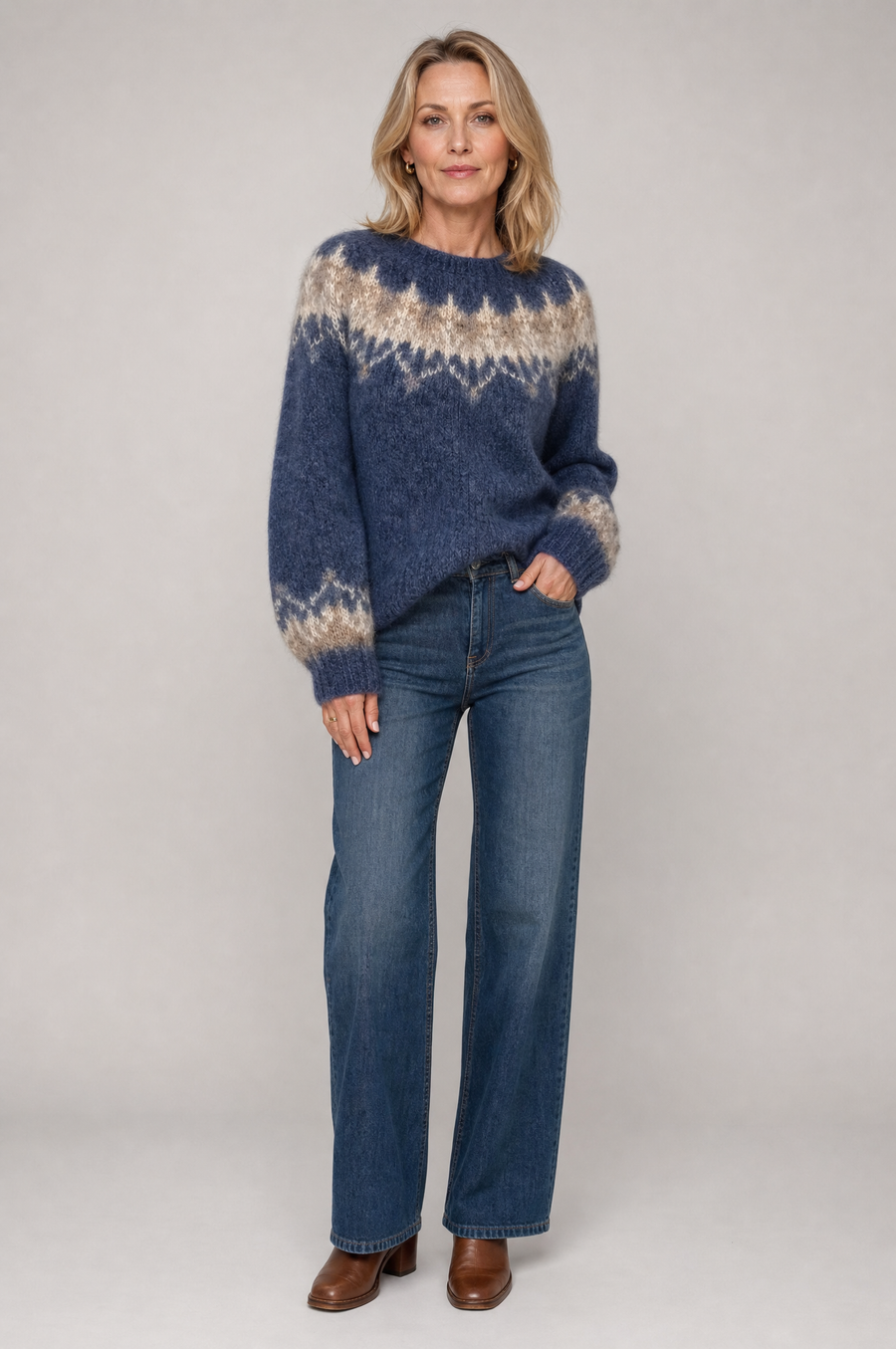 AURELIE | Timeless Nordic Sweater