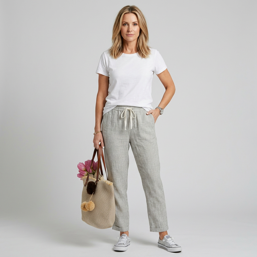 KRISA | Wide Leg Trousers