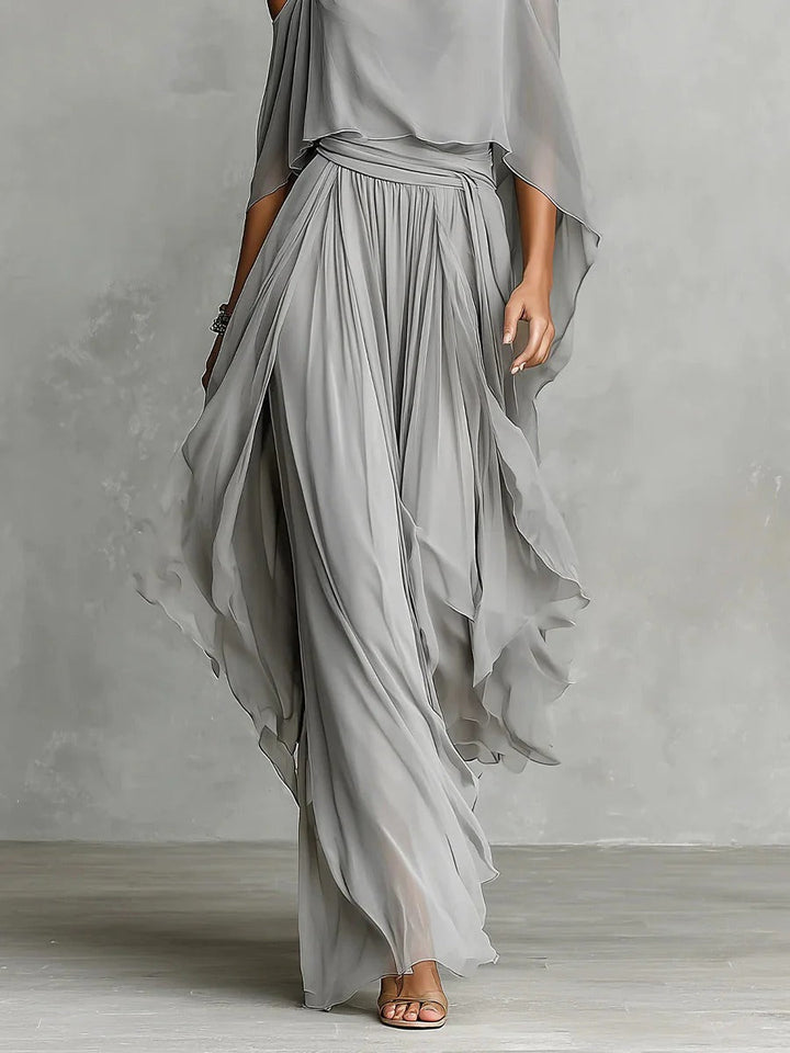 DHELIA | Off-Shoulder Two-Piece Set