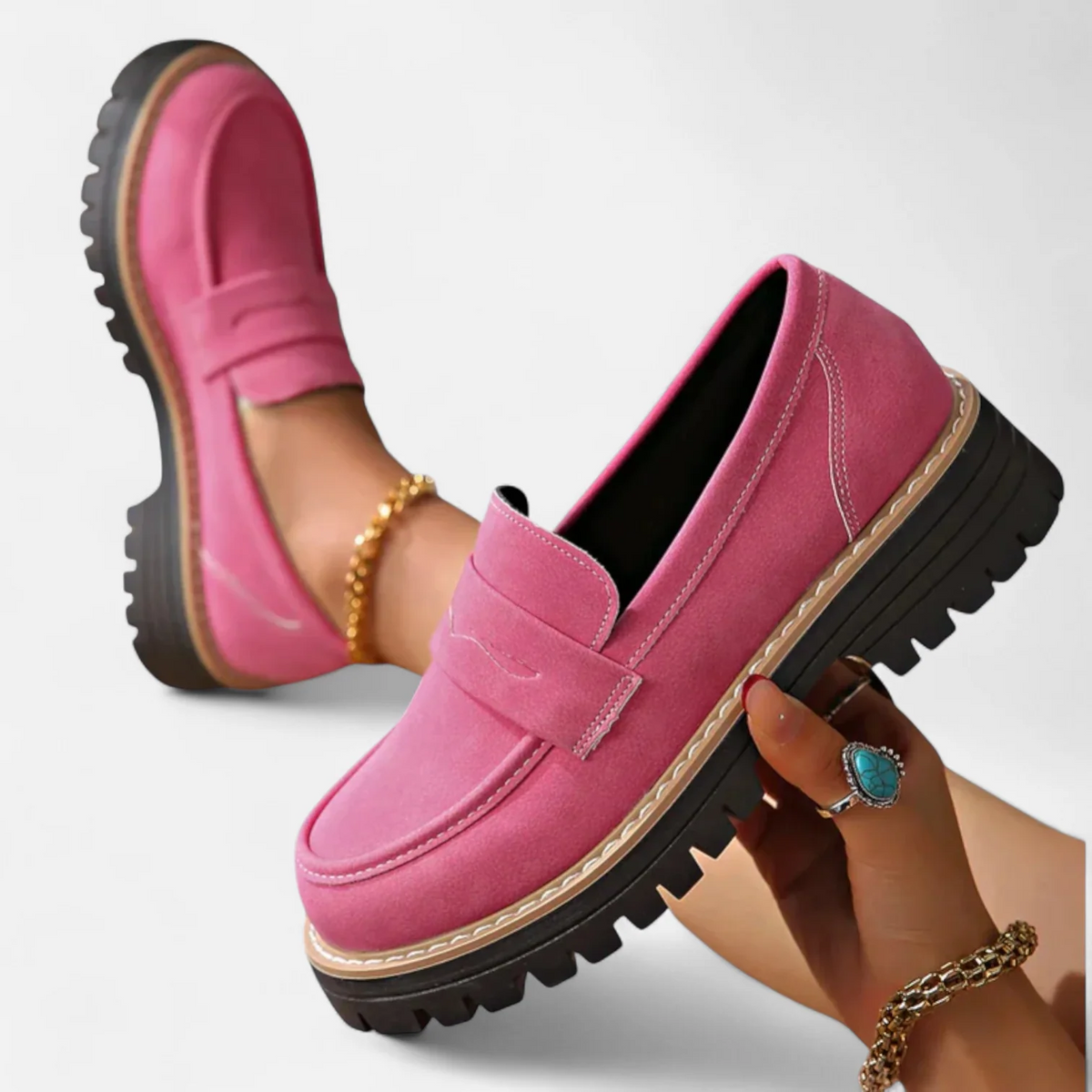 ISABELLA | Supportive Slip-On Moccasins