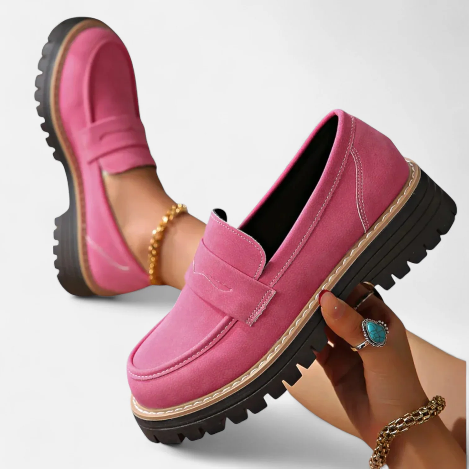 ISABELLA | Supportive Slip-On Moccasins