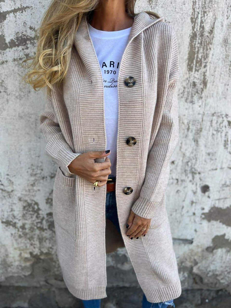VERONICA | Chic Long Knit Cardigan