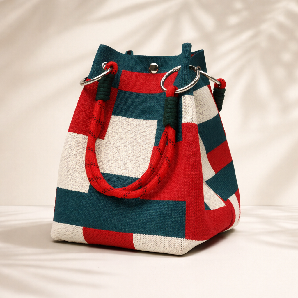 AVA | Textured Bucket Bag