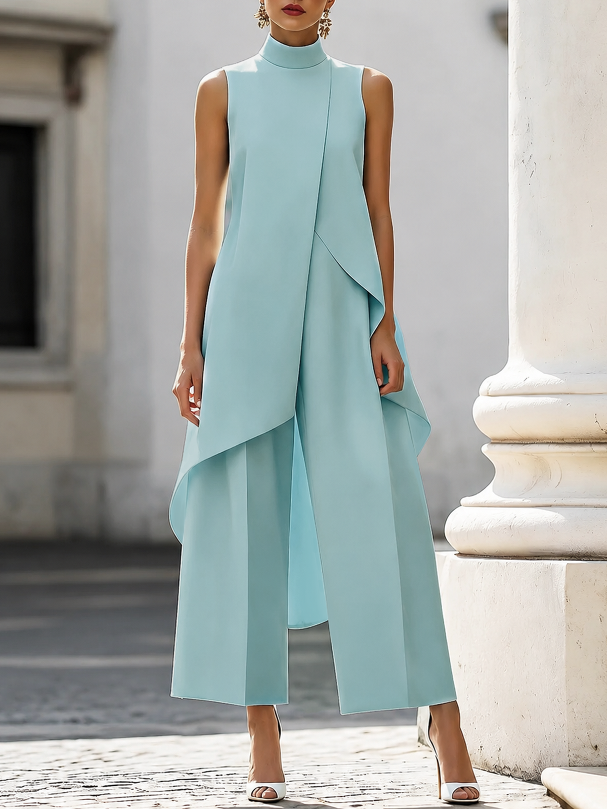 LINNA | Elegant Wide-Leg Jumpsuit