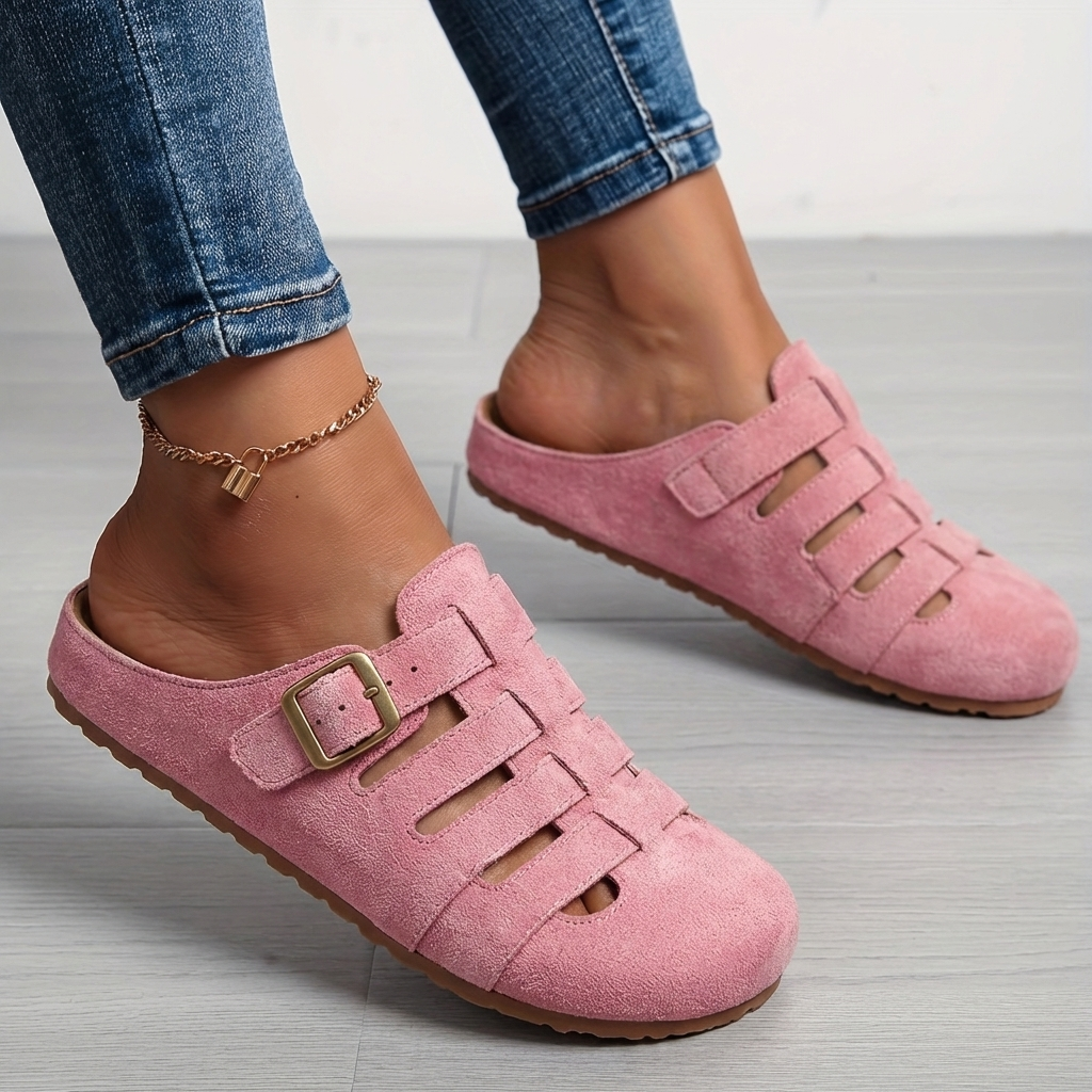 CHLOE | Supportive Slip-On Mule Sandals