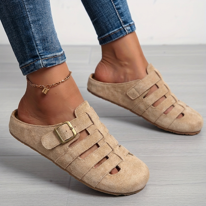 CHLOE | Supportive Slip-On Mule Sandals