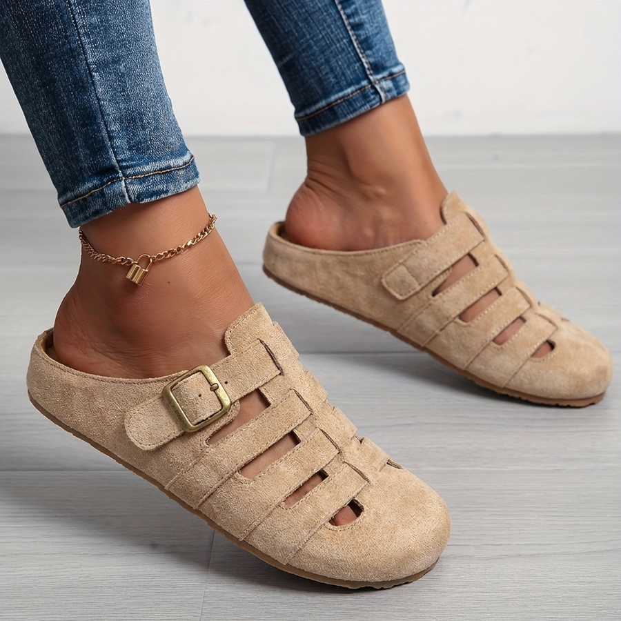 CHLOE | Supportive Slip-On Mule Sandals