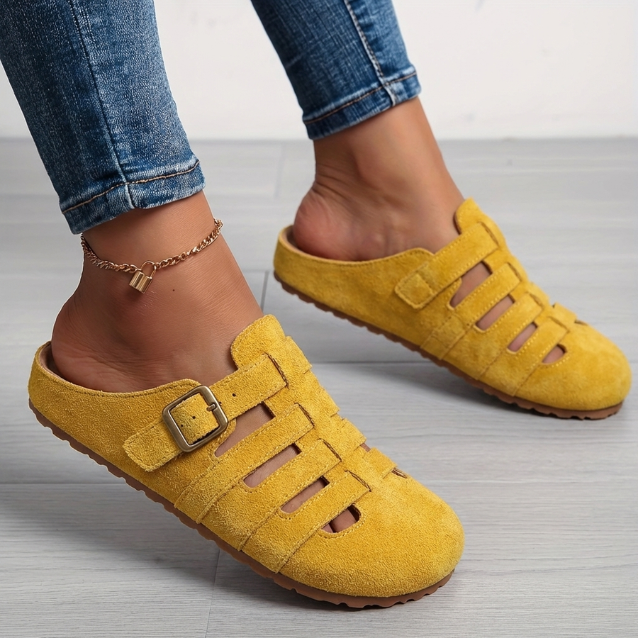 CHLOE | Supportive Slip-On Mule Sandals