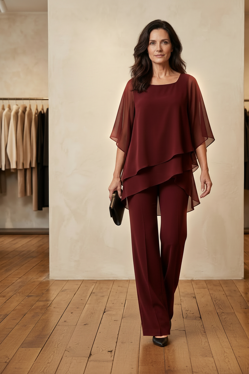 CENNA | Two-Piece Layered Set