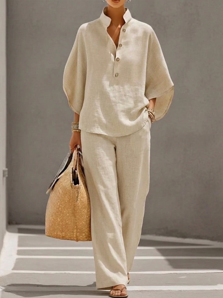 HARPER | Wide-Leg Casual Set