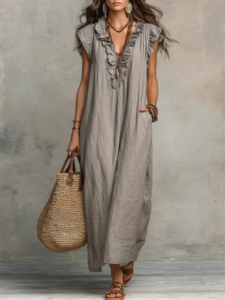 CAMELLIA | Bohemian Maxi Dress