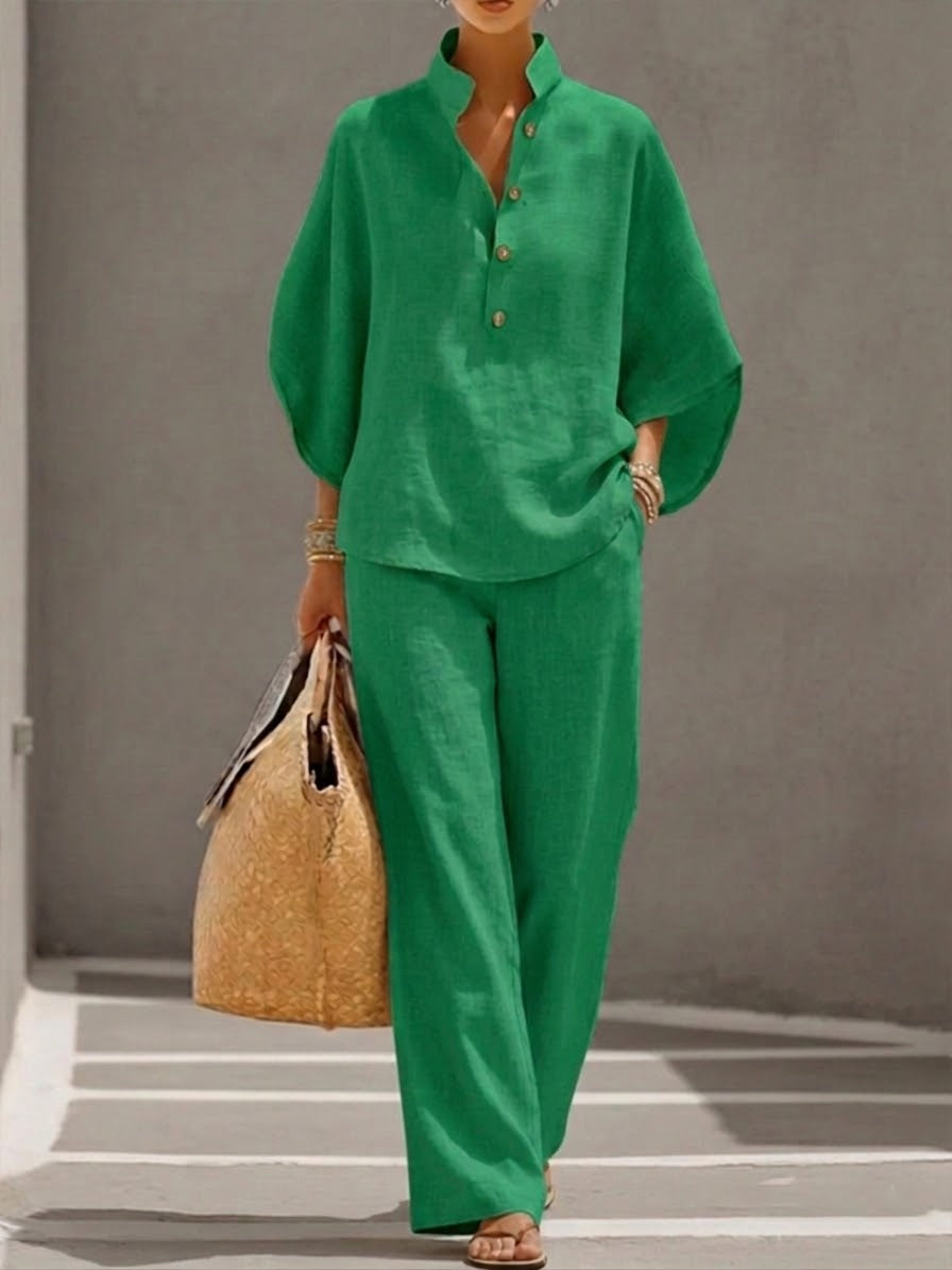 HARPER | Wide-Leg Casual Set