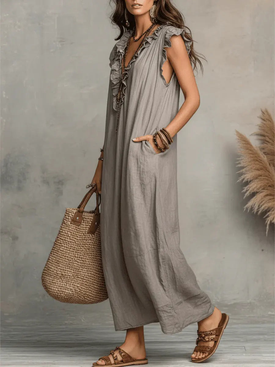 CAMELLIA | Bohemian Maxi Dress