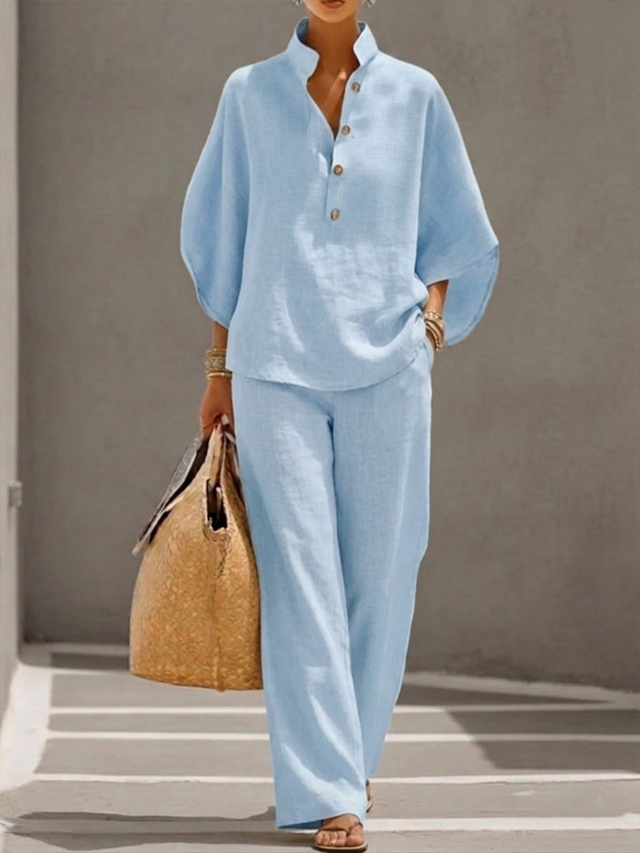 HARPER | Wide-Leg Casual Set