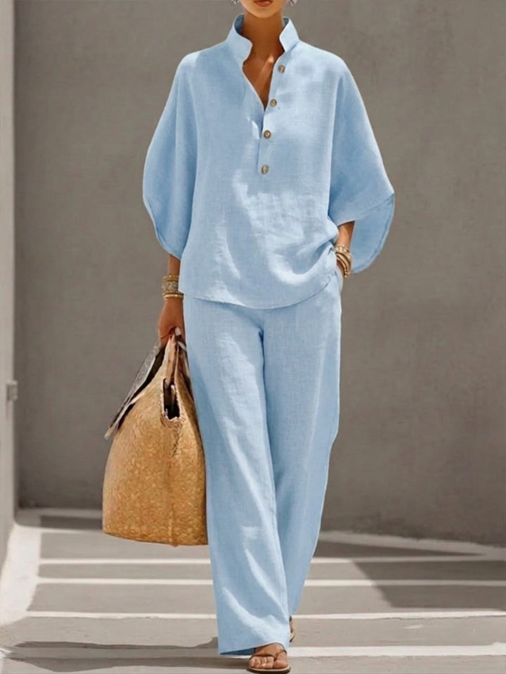 HARPER | Wide-Leg Casual Set