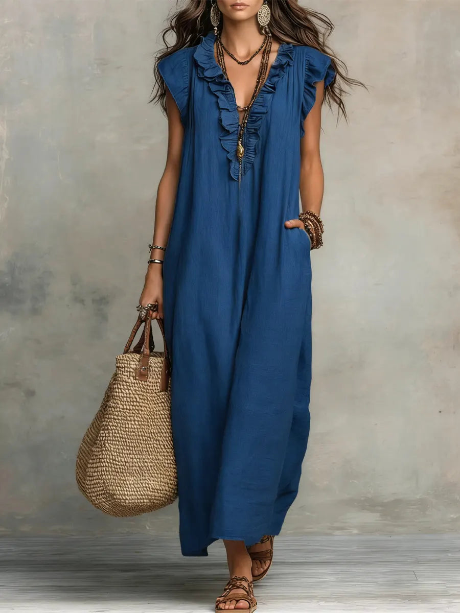 CAMELLIA | Bohemian Maxi Dress