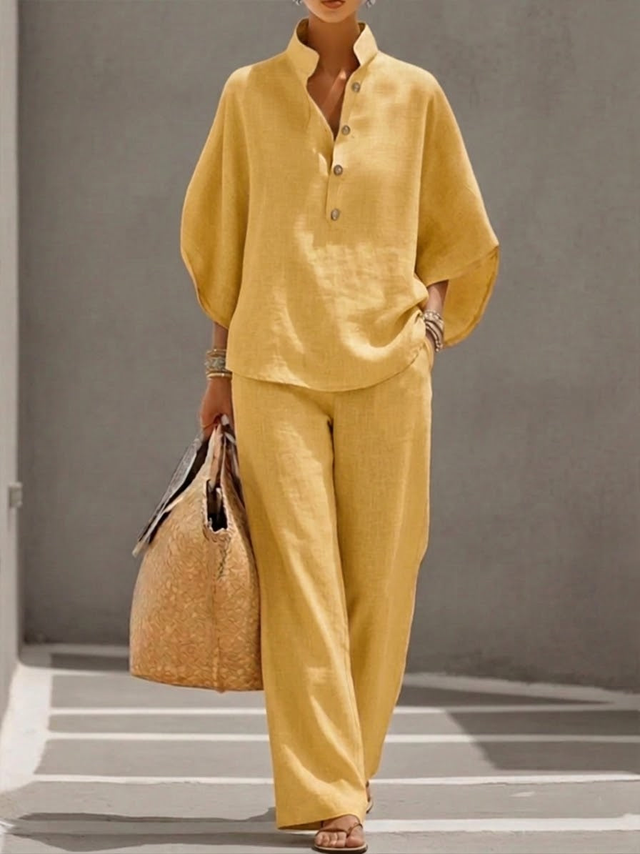 HARPER | Wide-Leg Casual Set