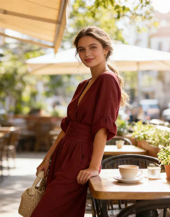 ÉLISE | Elegant Flowing Jumpsuit