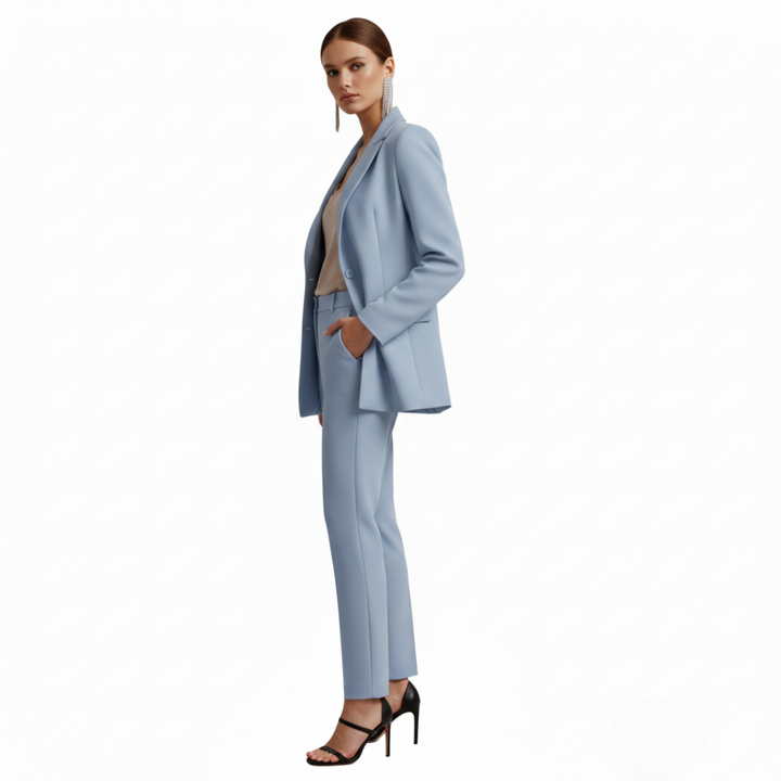 VIOLA | Women's Blazer Suit Set Double Breasted