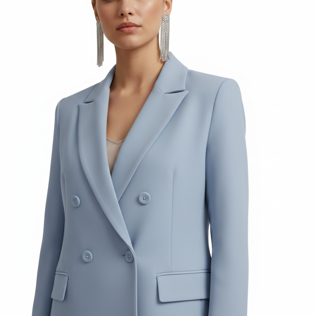 VIOLA | Women's Blazer Suit Set Double Breasted